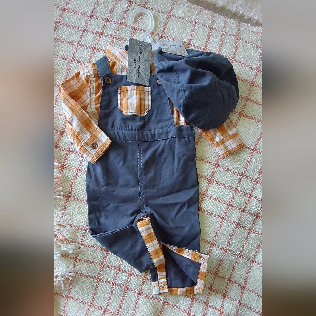 Tommy Bahama 3pc Set 3-6month Baby Set